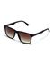 HAWKERS Peak Metal Uniseks zonnebril voor volwassenen, bruin (Black Smoky Brown), één maat