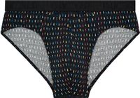 HOM Slip Rolling Heren Zwart Effen Katoen/Modaal/Spandex XXL