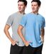 MeetHoo Rashguard UV-shirt voor heren, rash vest, uv-bescherming, zwemshirt UPF 50+, korte mouwen, voor surfen, zwemmen, hardlopen