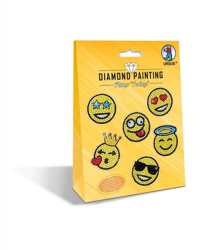 Ursus Diamond Painting Sticker Smileys