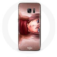 Mikasa Ackerman Attack of the Titans Anime Series Japanese Maniacase Hoesje voor Samsung Galaxy S7