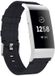 By Qubix Qubix Fitbit Charge 3 nylon bandje - Zwart