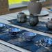 Waterdichte Tea Soul Waterdichte zijden mat • Handgemaakte zijde • 24 × 50 cm