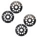JASIL - Jeu de lamelles en acier de haute qualité pour embrayage, modèle plat, adapté pour Zündapp GS 125 type 520 / KS 125 Sport type 521-05L0 / 521-10L0