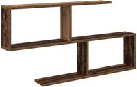 vidaXL Wandplank Oud hout 100 x 12 x 50,5 cm Bewerkt hout