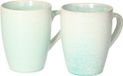 Siaki Mok Faye - turquoise - set 2x - 340 ml - mokken - keramiek