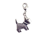 INNSPIRO Nice Charms metalen hanger met karabijnhaak, 21 x 22 mm, 25 stuks, 20mm., Metaal, Geen edelsteen