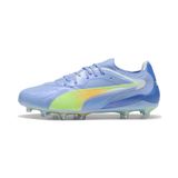 PUMA Chaussures de football KING 20 ULTIMATE LIGHT UP FG/AG Femme, Jaune, 40