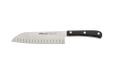 Arcos Europa Santoku mes - NITRUM roestvrij staal 180 mm - handgreep POM kleur zwart