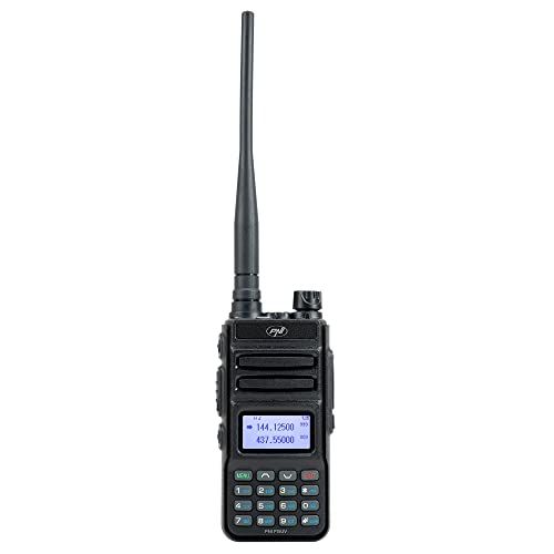 PNI Draagbare VHF/UHF P15UV dual band radio, 144-146MHz / 430-440Mhz, 999CH, met 1500 mAh batterij