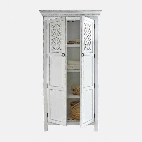 LOBERON Kast Marvoux antiekwit