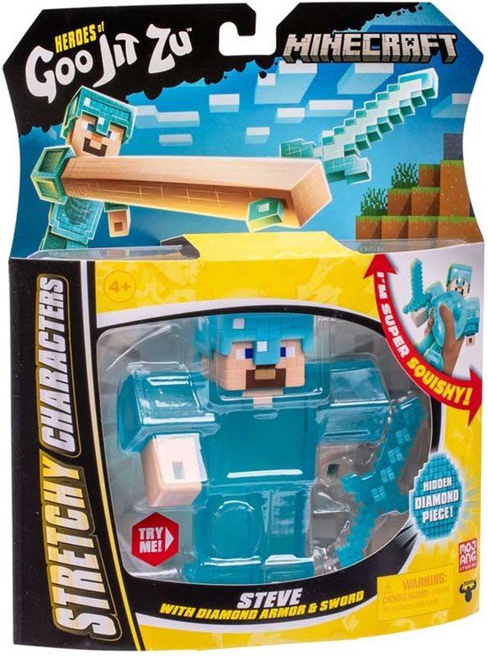 Goo Jit Zu Minecraft Steve Ledenpop
