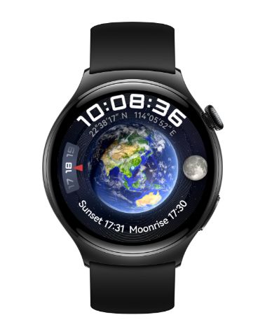Huawei WATCH 4 - Smartwatch - 46mm - AMOLED - GPS - Zwart