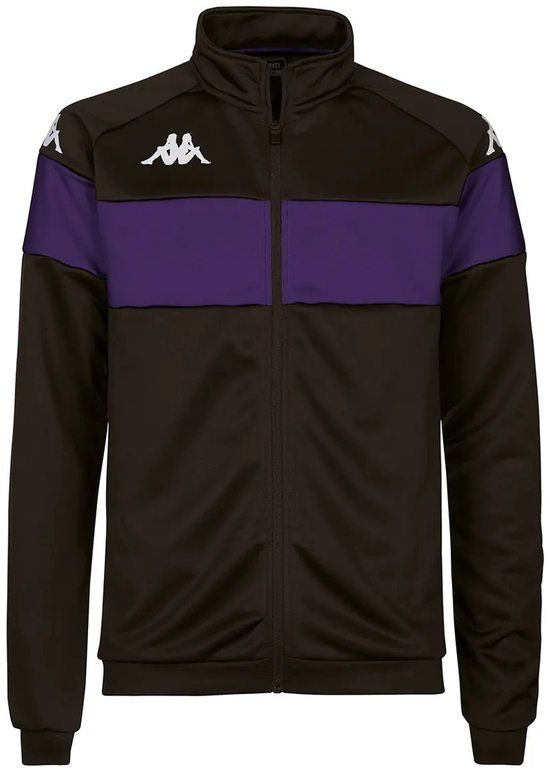 Kappa Kinder trainingsjas Dacone zwart/violet
