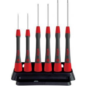 Wiha Fine Screwdriver Set Picofinish® Hex. 6 Pcs. With Holder (42992)