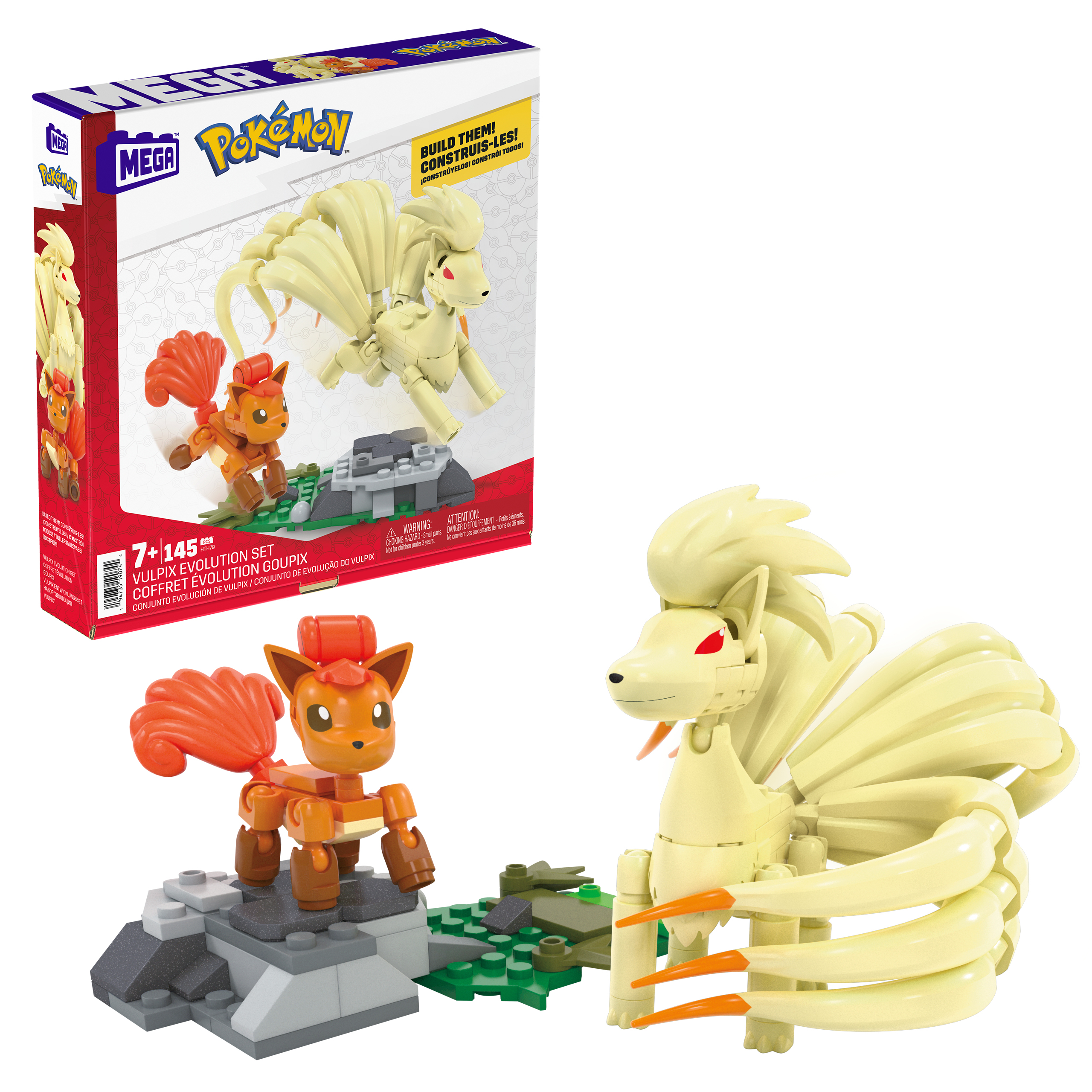 MEGA MEGA Pokémon Vulpix Evolutieset