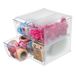 Deflecto Stapelbare kubus-organizer, bureau- en knutselorganizer, 4 laden
