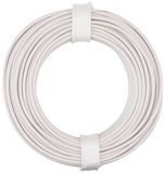 Donau Elektronik 150-015 Draad 1 x 0.50 mm² Wit 10 m