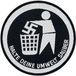 Halte deine Umwelt sauber International Associates Auditing & Certification Ltd Halte deine Umwelt sauber Patch standaard Polyester