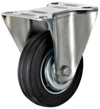 Tarsus Bokwiel - Ø 75 mm - Stalen Velg - Massieve Rubberband - 40 kg Draagvermogen