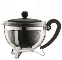 Bodum Chambord Theepot met Zwart Theefilter 1 L - Zwart