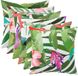 vidaXL - Kussensloop - 6 stuks - HEERLEN - Meerkleurig - 35 x 35 cm - Polyester