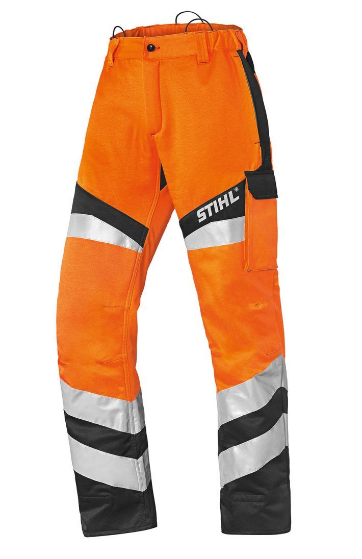 Stihl Accessoires Stihl Bosmaaier-beschermbroek Protect FS XL Oranje - 885340006