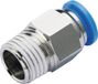 TRU COMPONENTS Koppeling recht PC10-02 Buis-Ø: 10 mm Afm. schroefdraad: R1/4 1 stuk(s)