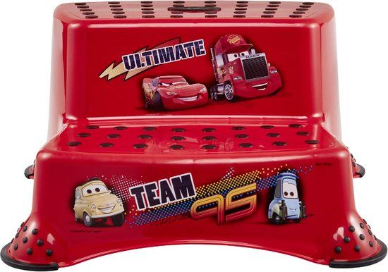 Keeeper Cars Opstapje - Rood - 40x37x21cm - Babykrukje