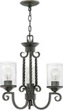 Hinkley LED Kroonluchter | 3X E27 Max 60W | Dimbaar | Olde Black