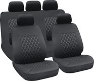 Lampa 54686 Hive Seat Cover Set Black/Grey
