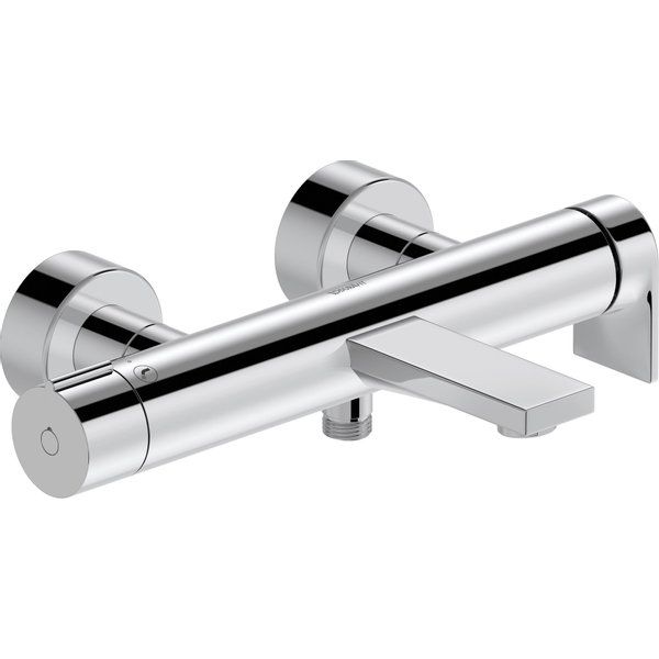 Duravit Tulum by Starck badkraan m. omstel m. koppelingen HOH=15cm chroom TU5230000010