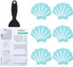 Merkloos Wan GmbH Antislip stickers - Douche strips - Veilig douchen - Eco-lijm zonder residu - 6 stuks - Blauw