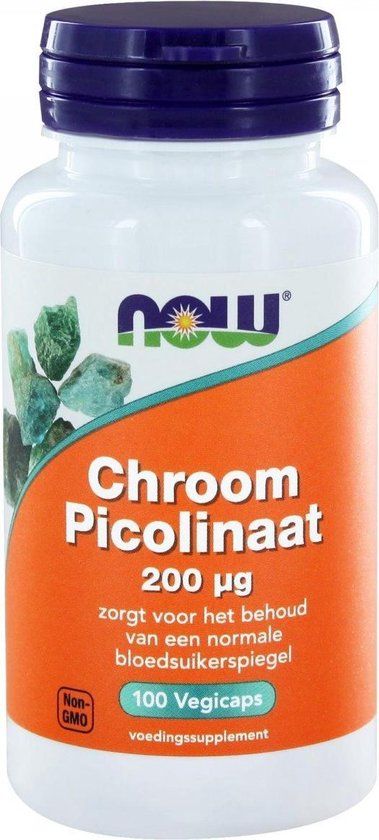 Now Foods Chroom Picolinaat 100 Vegicaps