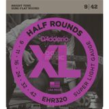 D'ADDARIO EHR320 half rounds set de cordes pour guitare électrique