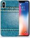 B2Ctelecom Back Cover voor Apple iPhone X | Xs Silicone Back Cover Jeans