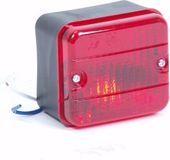 Huismerk Mistlamp 87 x 77 x 50mm Rood/Zwart