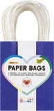 Folia Papieren draagtassen BASIC, maat L, diverse kleuren
