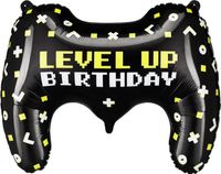 Party-Decoration Partydeco Folieballon Level Up - Gamepad