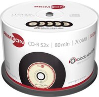 Primeon 2761108 CD-R 700MB 50-pack - Vinyl Spindel