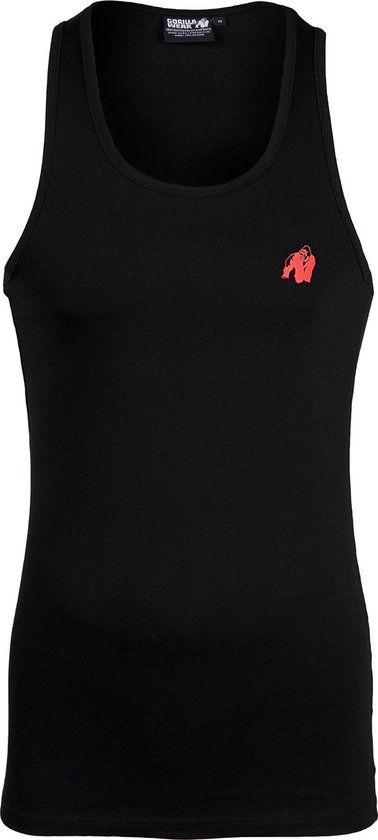 Gorilla Wear Adams Stretch Tank Top - Zwart - Heren - Maat M