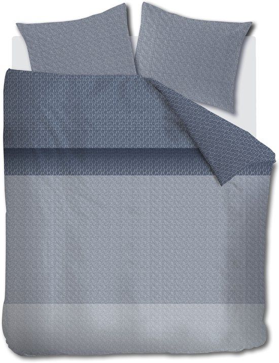Beddinghouse Sanna dekbedovertrek Lits-Jumeaux 240x200/220 cm Blauw