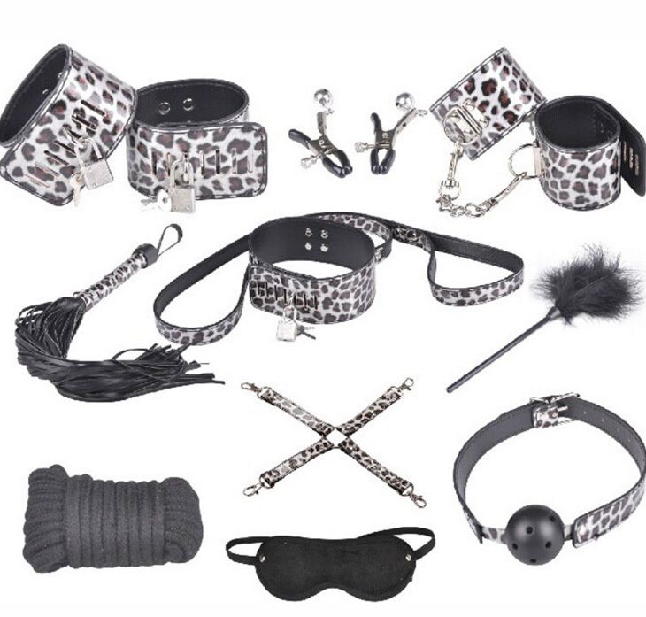 Kinky BDSM Bondage Set - 10-delig