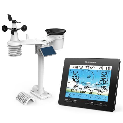 Bresser 4CAST PRO - WIFI Weerstation - 7-in-1 Buitensensor - 6-daagse Weersvoorspelling
