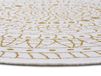 Northrugs Vloerkleed Porto Rond Dubbelzijdig Okergeel 140 cm
