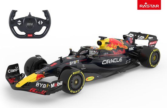 Rastar Oracle Red Bull Racing RB18 - 1:12 Max Verstappen RC Car - Blue