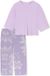 SCHIESSER - Pyjama 3/4 - Dames - Slaap broeken - Gestreept - Orchid - 65% Modal, 35% Katoen