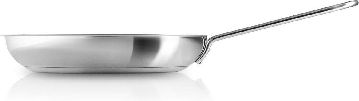 Eva Trio Koekenpan - 26 cm - RVS/aluminium - Zilver