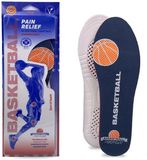 Footgel Basketball Inlegzolen Rood EU 35-38 Man