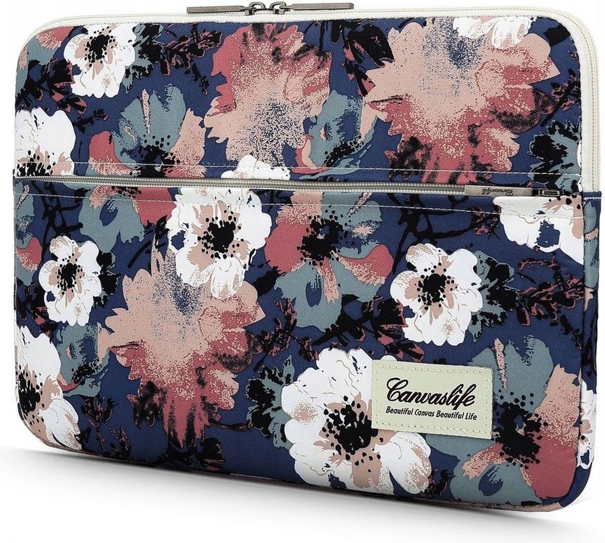 Canvaslife MacBook Air/Pro Sleeve 13/14 inch - Blue Rose blue rose